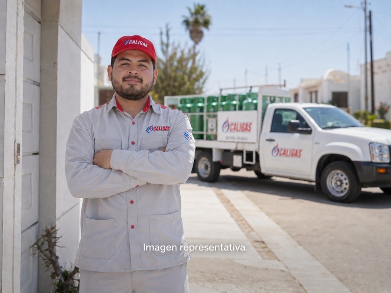 gas para pedir servicio